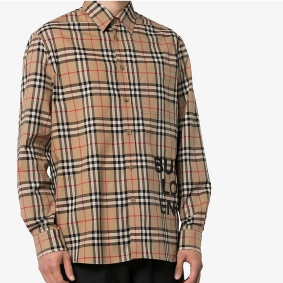 Burberry Other - Burberry Check Cotton Shirt Burberry London printed